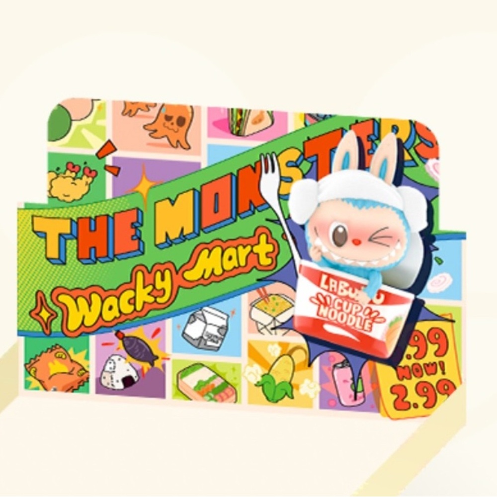 🍙 Onigiri Labubu Wacky Mart The Monsters Figurine 🍙 - Picture 3 of 7